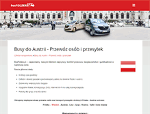 Tablet Screenshot of buspolska.pl
